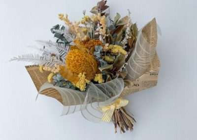 Wrapped Bunch – small – yellow
