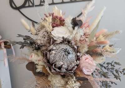 Dried & preserved Bridal bouquet – signature style – custom order 4weeks