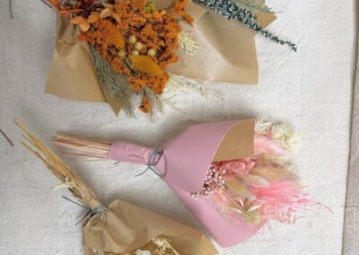 Mini Handful Bunch – Gift Idea. Preserved floral arrangement