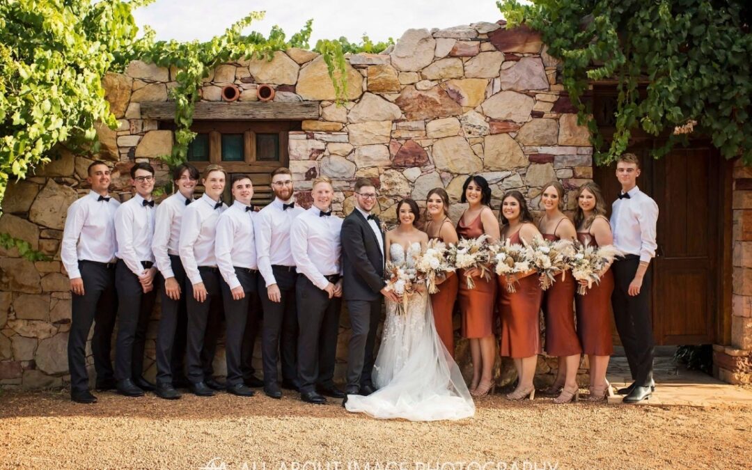 Bridalparty flowers bouquets Lux Glamour RANGE