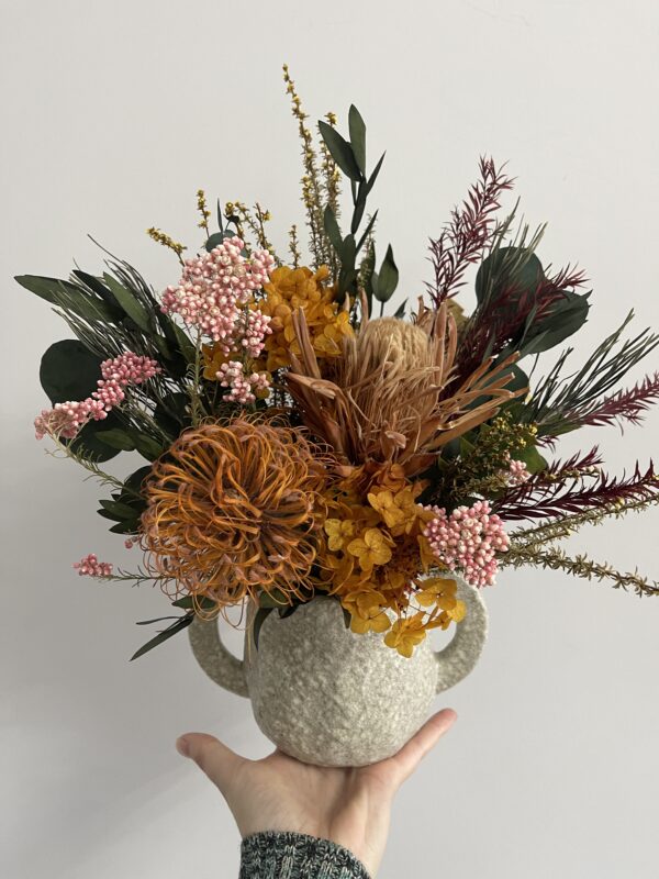 Medium native preserved floral arrangement