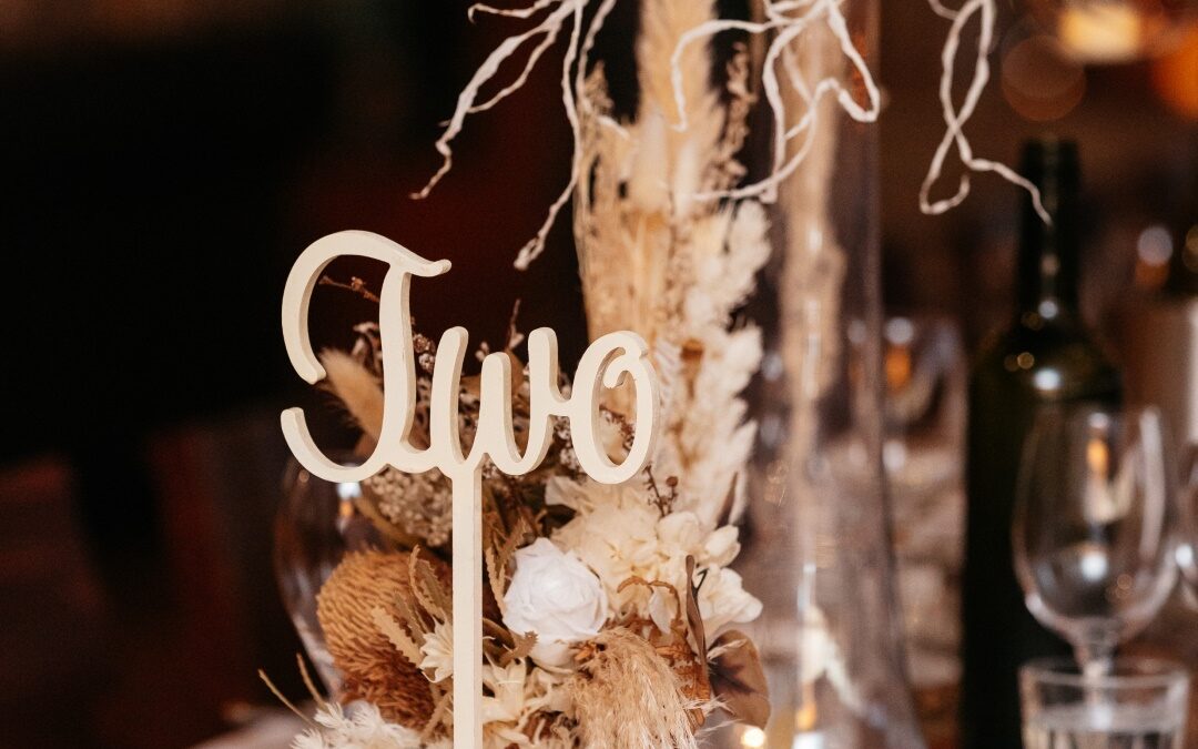 Reception detail petite posy Lux Glamour RANGE
