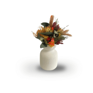 small native posy in vase hire