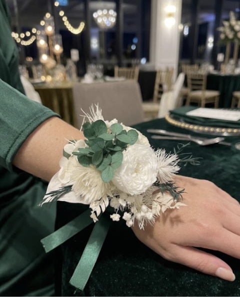Preserved Flower Wrist Corsage -set -School ball - Image 9