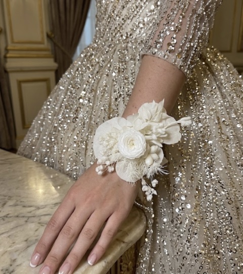 Preserved Flower Wrist Corsage -set -School ball - Image 5